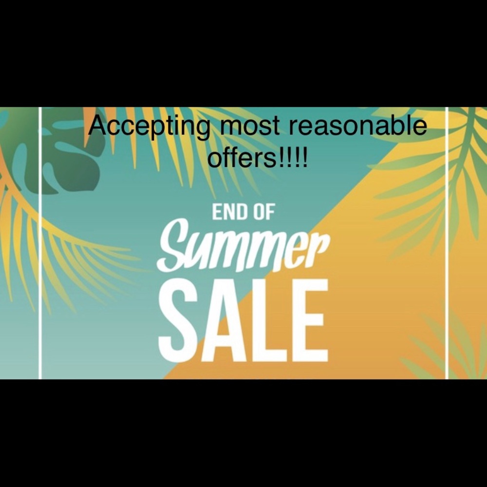 Make an offer!!!!! I’m likely to accept
